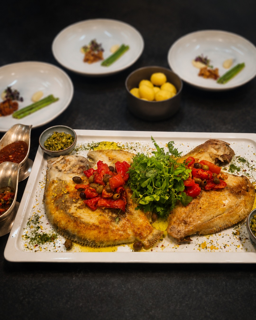 Frischer Wind auf der Abendkarte: Küchenchef Claus Gromotka hat gleich mehrere Gerichte aufgenommen, aus dem Meer Baby Steinbutt, Seezunge und Loup de Mer, vom Rind Chateaubriand, T-Bone und Tomahawk. Dazu findet Sommelier Domenico Durante wie den passenden Wein. Einige der Gerichte gibt es nur für zwei Personen. Mit wem würdest du bei uns Fisch oder Fleisch teilen wollen? #AlpenhofMurnau #UrlaubinBayern #BlauesLand #Staffelsee